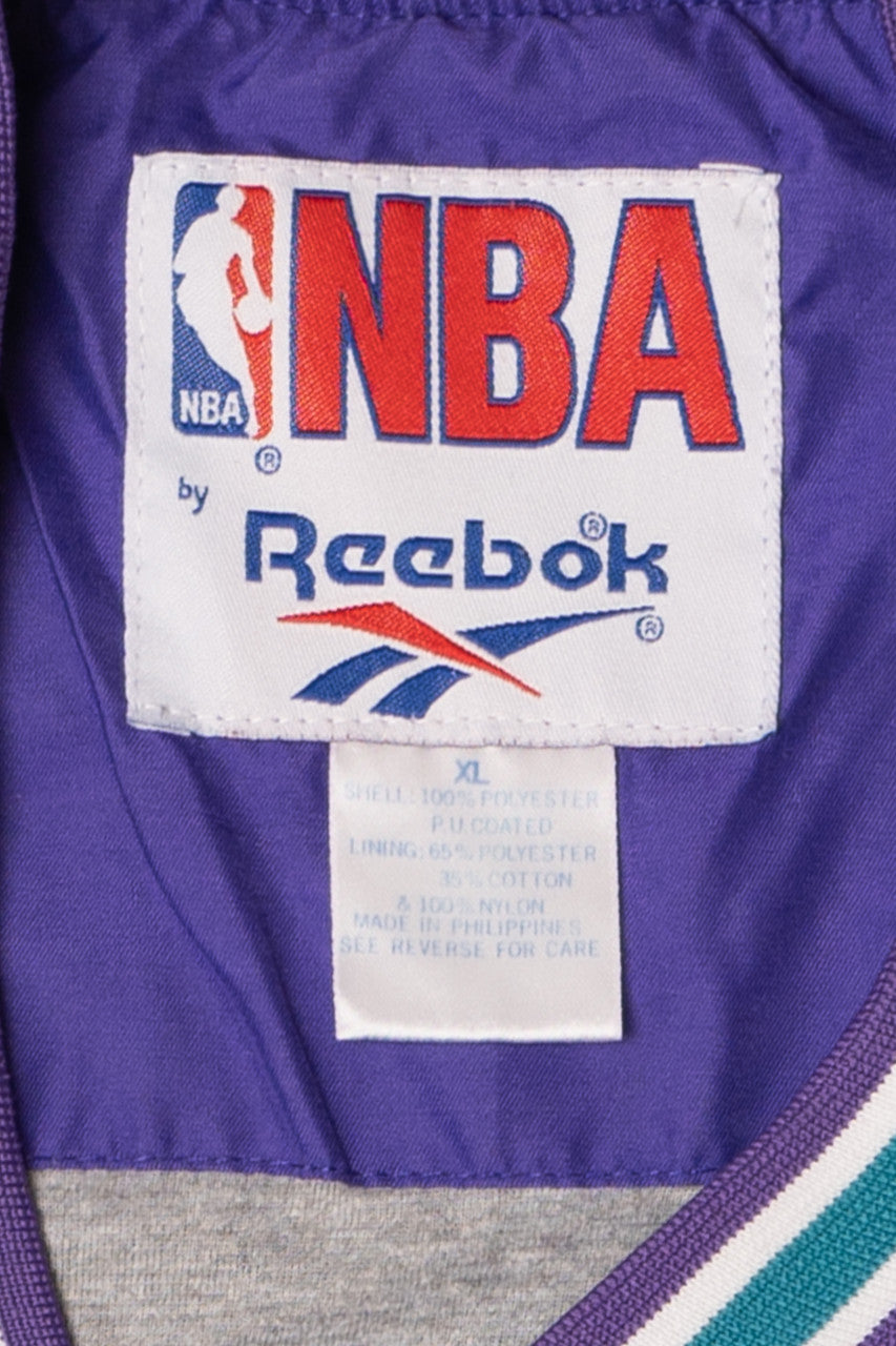 Vintage Utah Jazz NBA Reebok Nylon Pullover