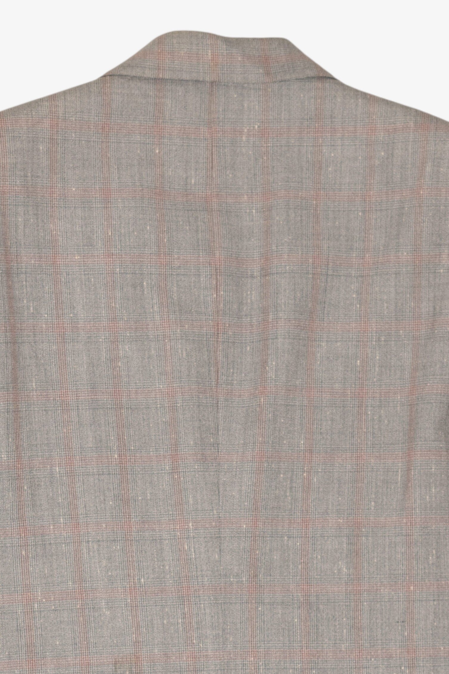 Vintage Gray Plaid Blazer (1980s)