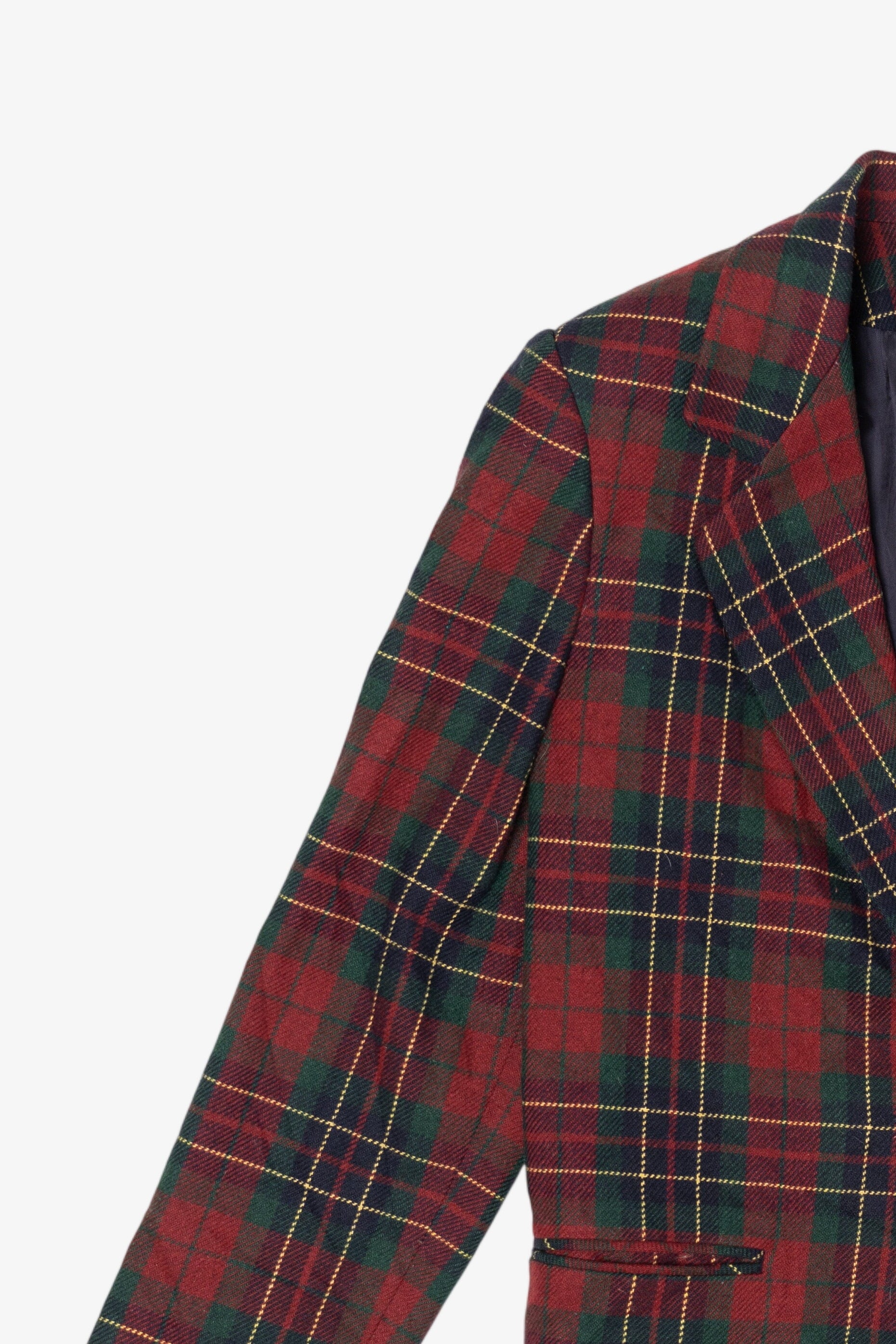 Vintage Red Plaid Sag Harbor Blazer (1990s)
