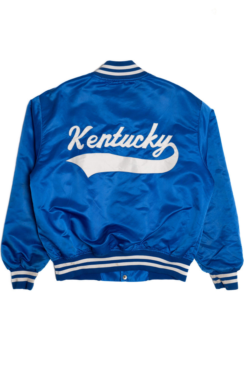 Vintage "Kentucky" The Jacket Factory Satin Bomber Jacket