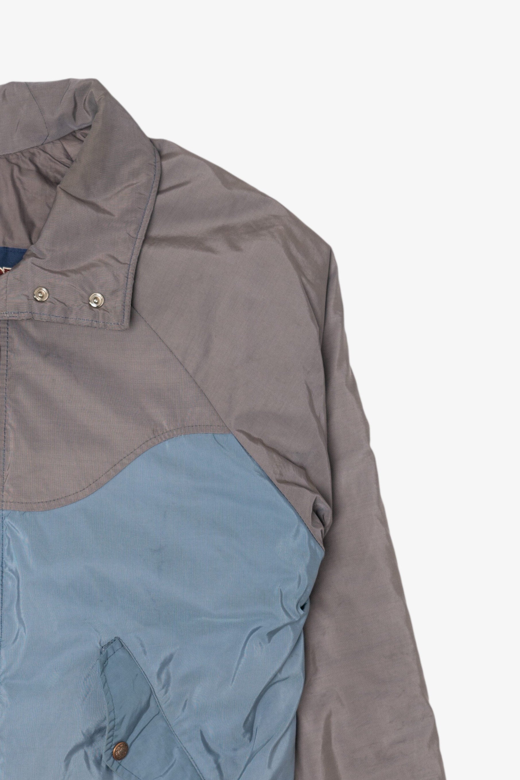 Vintage Light Blue And Gray Jansport Jacket (1990s)