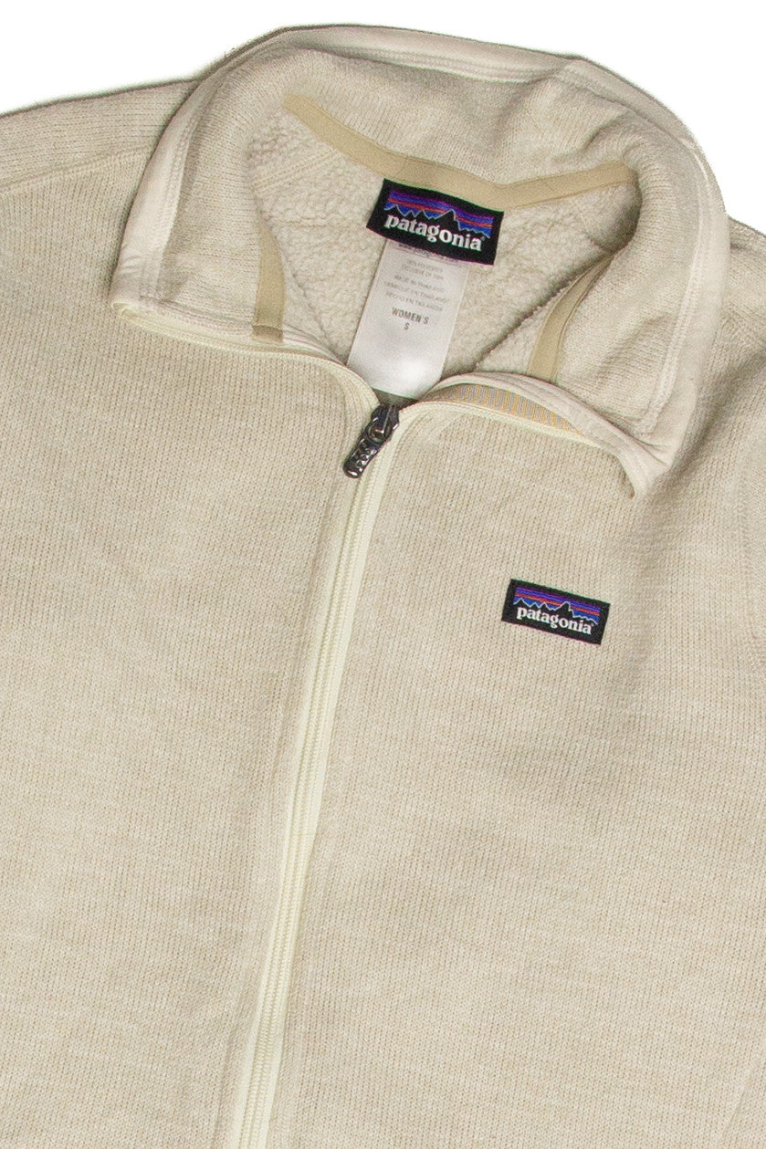 Patagonia Beige Quarter Zip Pullover