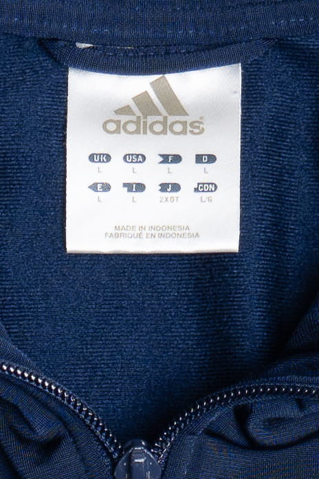 Adidas Navy With Seafoam Stripes Lightweight Track Jacket