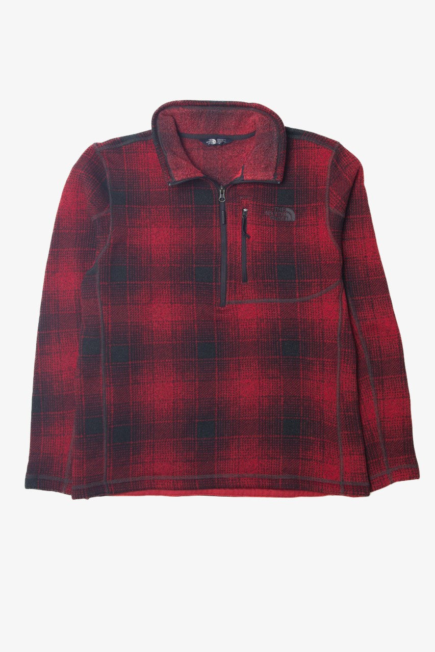 The North Face Plaid Half-Zip Lightweight Jacket 1475