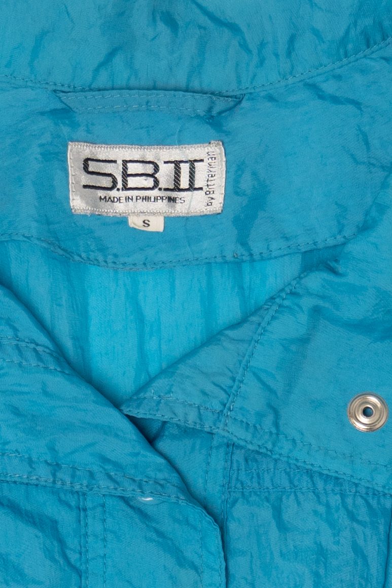 Vintage Blue SBII Windbreaker Jacket (1990s)