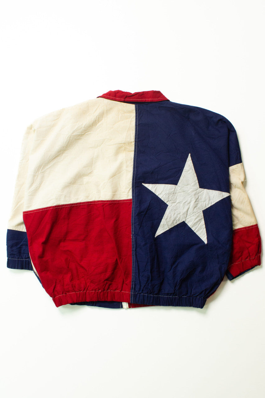 Vintage Canvas Texas Flag Jacket (1980s)