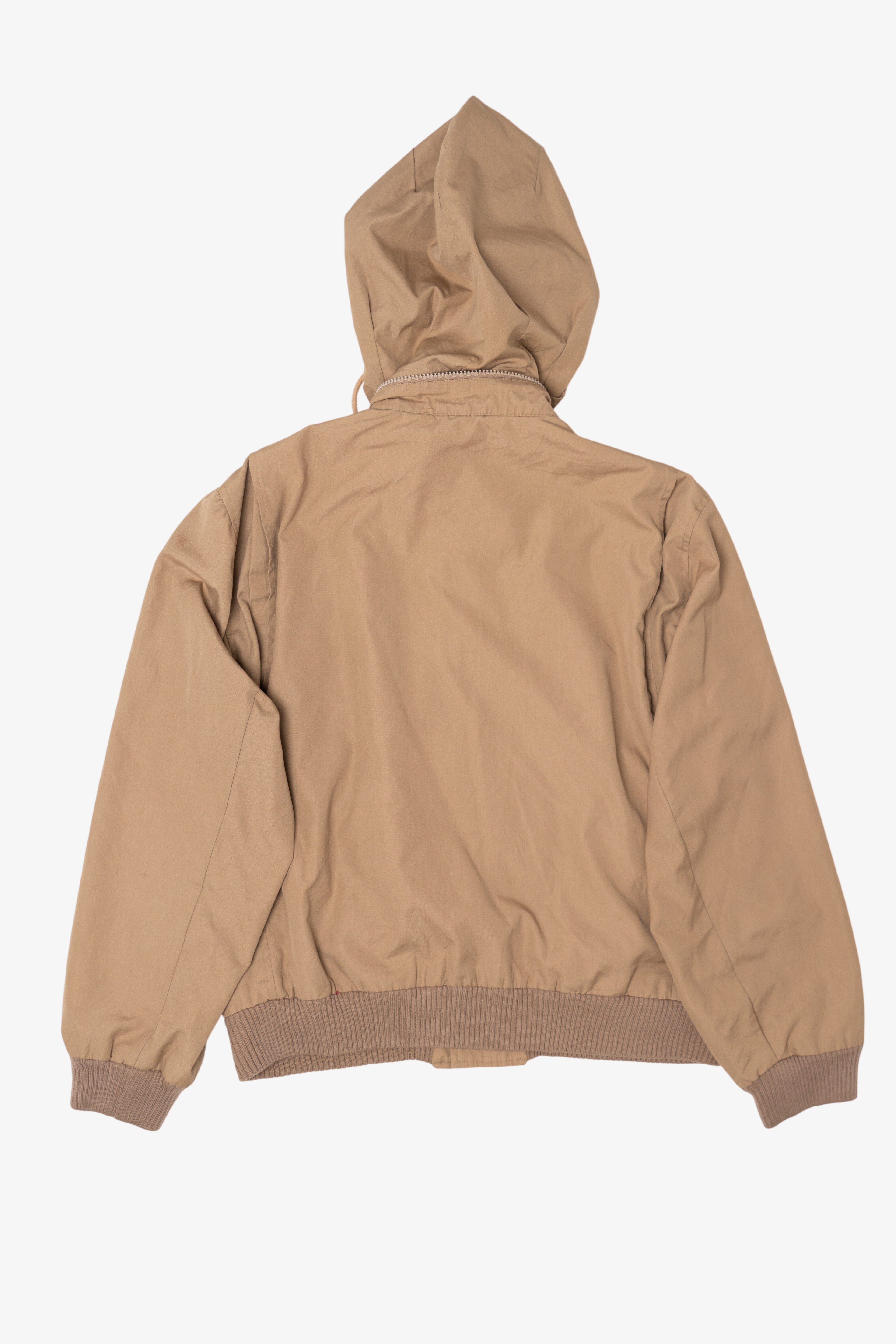 Vintage Beige Foxrun Compactable Hood Jacket (1980s)