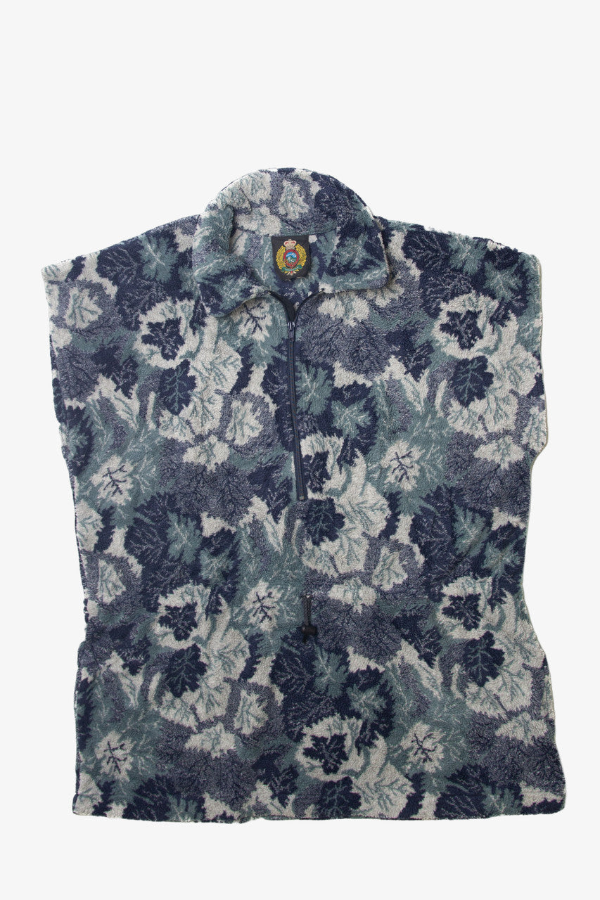 Vintage Sunbuster Sleeveless Fleece Lightweight Jacket