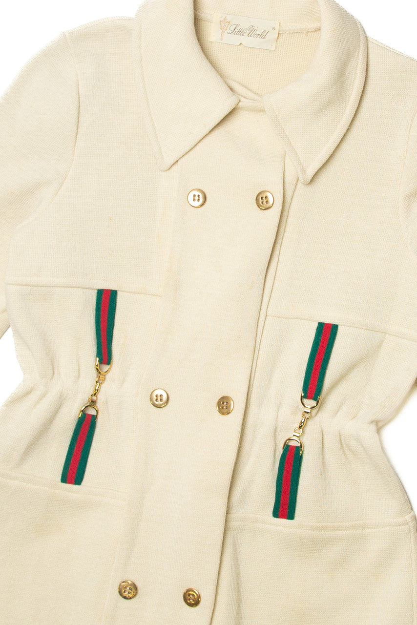 Vintage Little World Blazer Lightweight Jacket