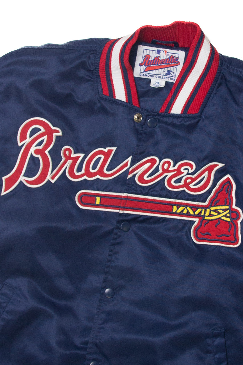 Vintage Atlanta Braves Starter Bomber Jacket (1990s)