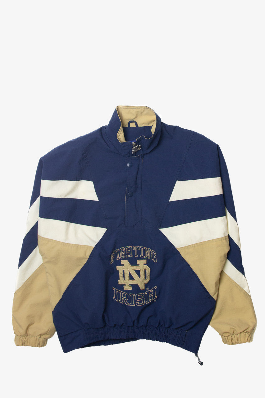 Vintage Notre Dame Fighting Irish Starter Quarter-Zip Lightweight Jacket