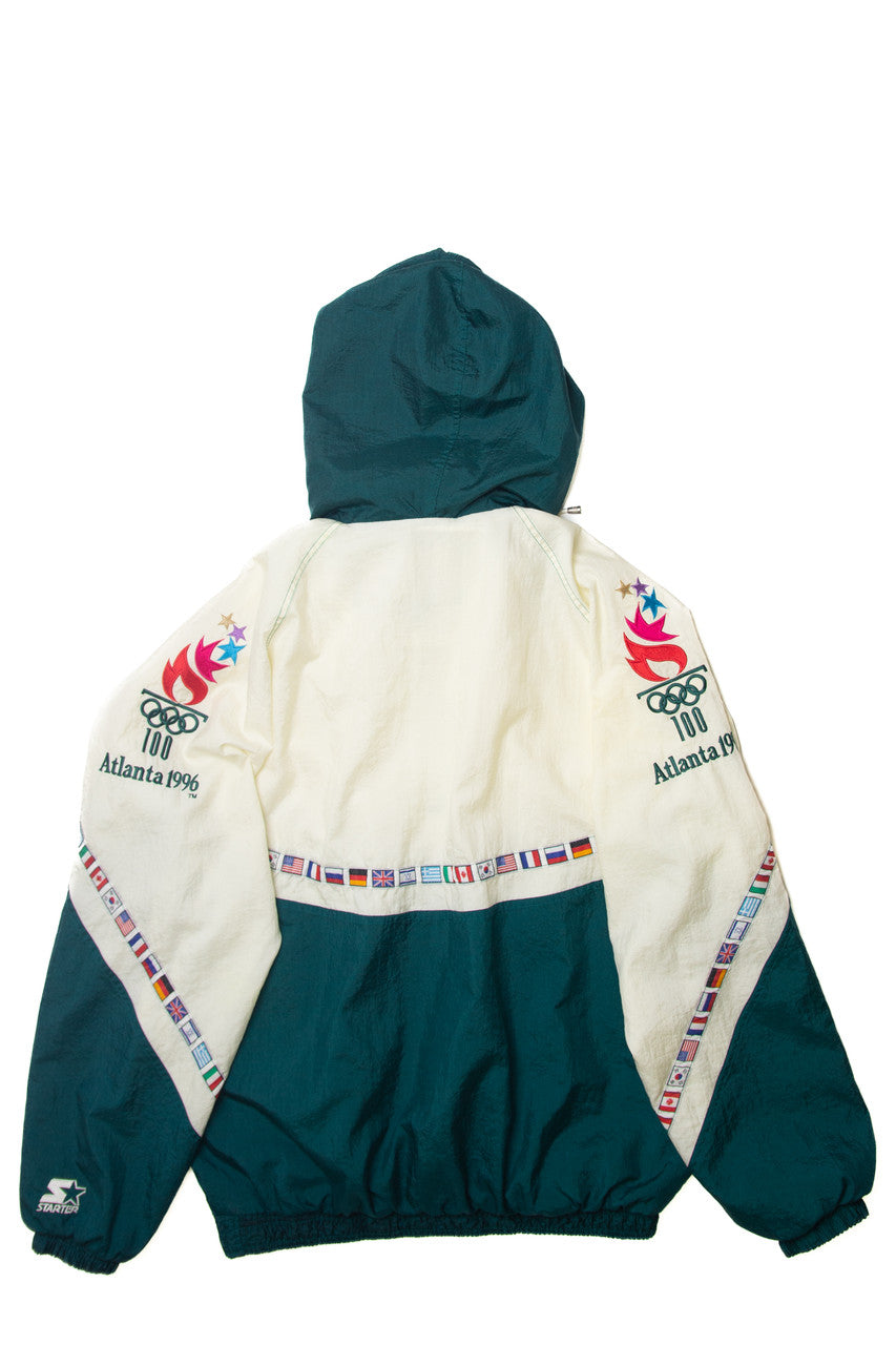 Vintage Olympics Atlanta 1996 Starter Lightweight Jacket (1990s)