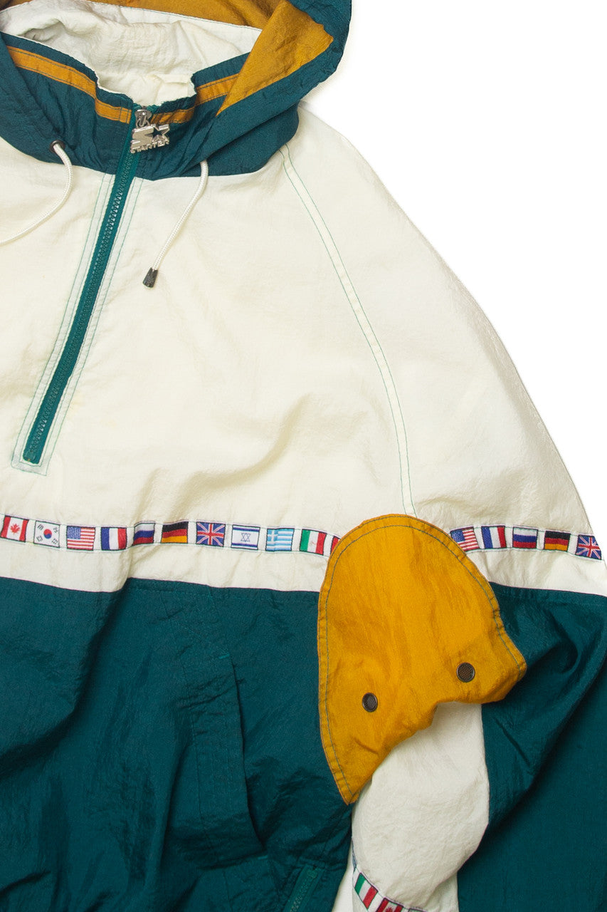 Vintage Olympics Atlanta 1996 Starter Lightweight Jacket (1990s)