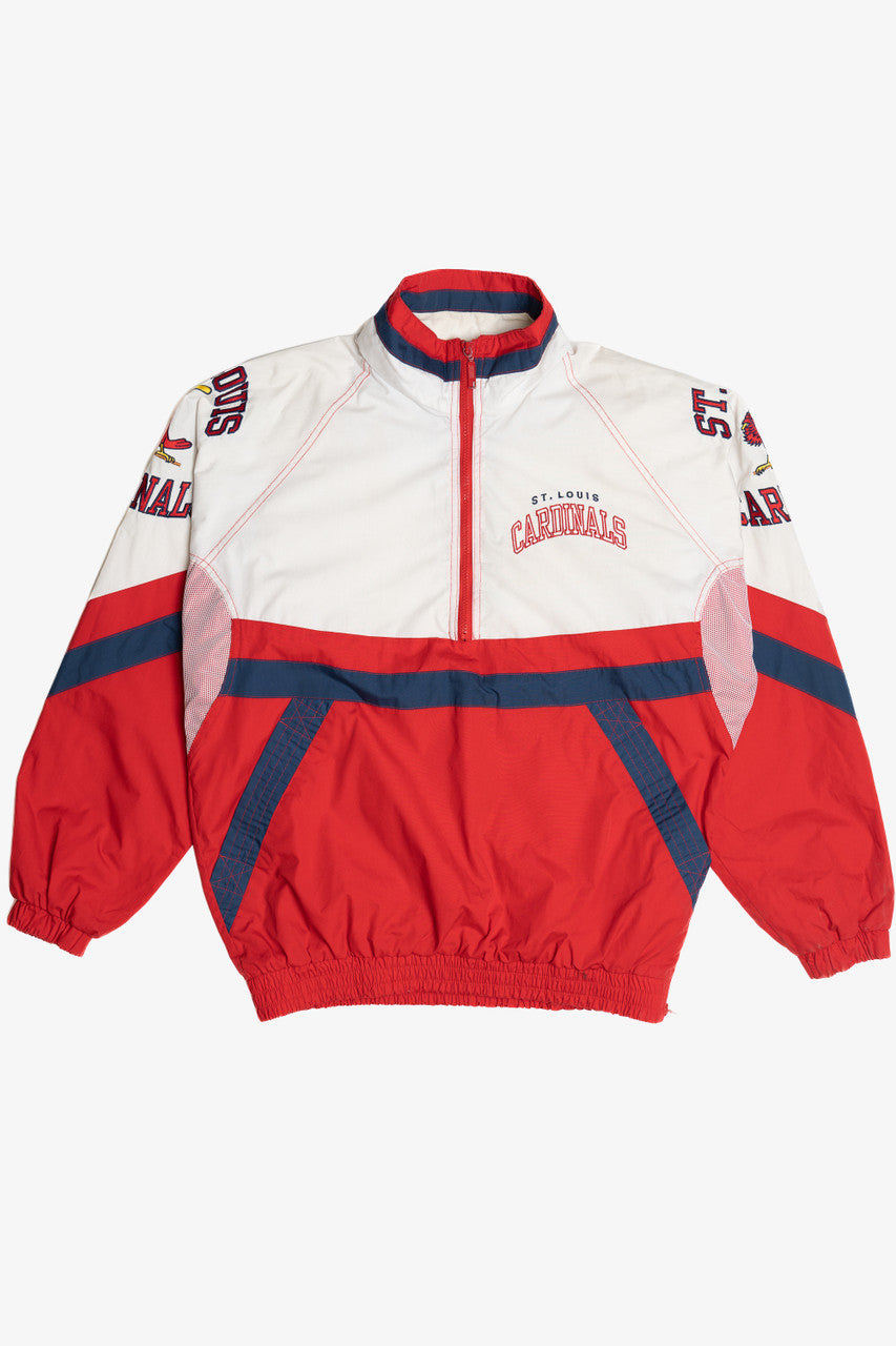 Vintage St. Louis Cardinals Embroidered Lightweight Starter Jacket (1990s)