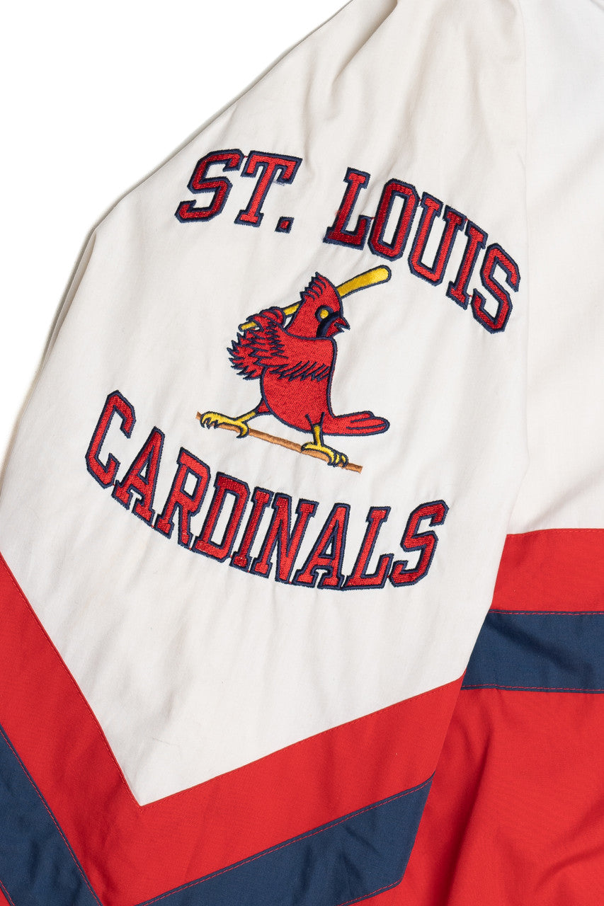 Vintage St. Louis Cardinals Embroidered Lightweight Starter Jacket (1990s)
