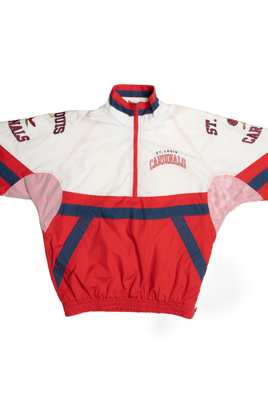 Vintage St. Louis Cardinals Embroidered Lightweight Starter Jacket (1990s)