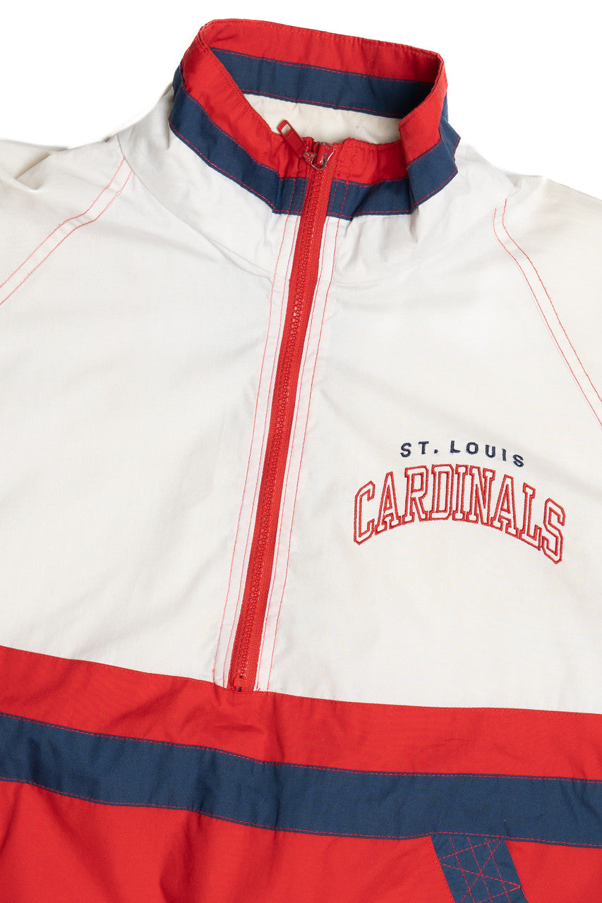 Vintage St. Louis Cardinals Embroidered Lightweight Starter Jacket (1990s)