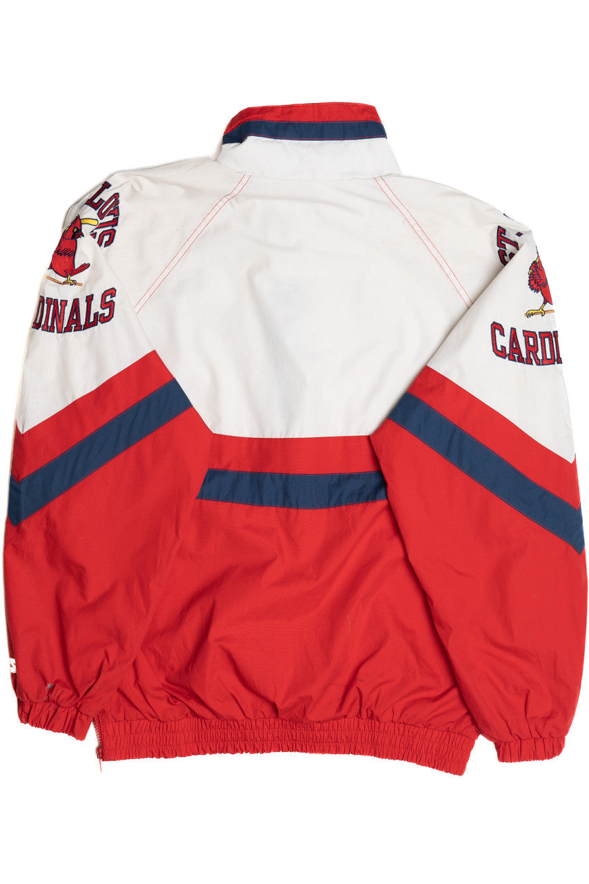 Vintage St. Louis Cardinals Embroidered Lightweight Starter Jacket (1990s)