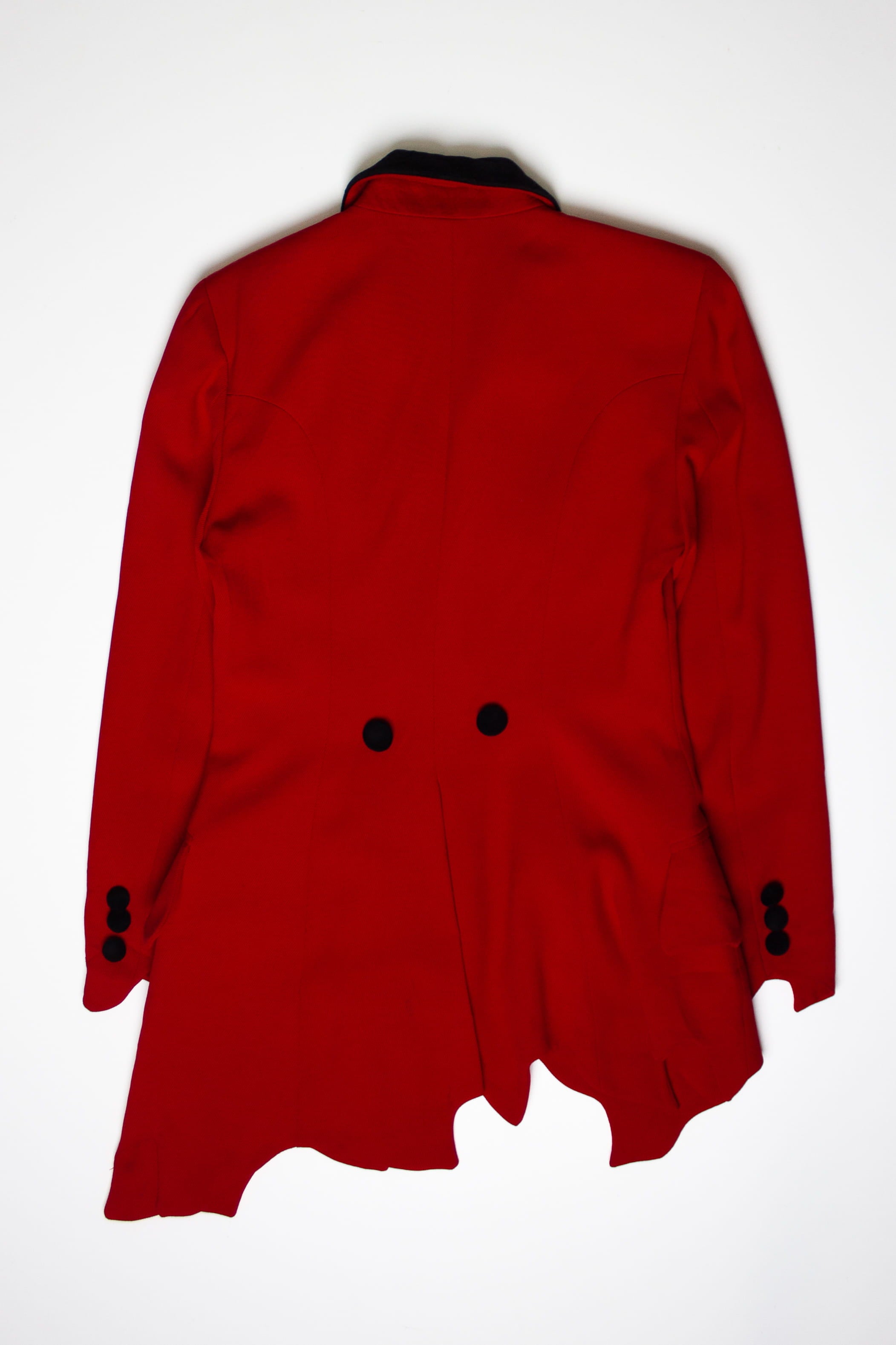 Vintage Asymmetrical Hem Moschino Jacket (1990s)