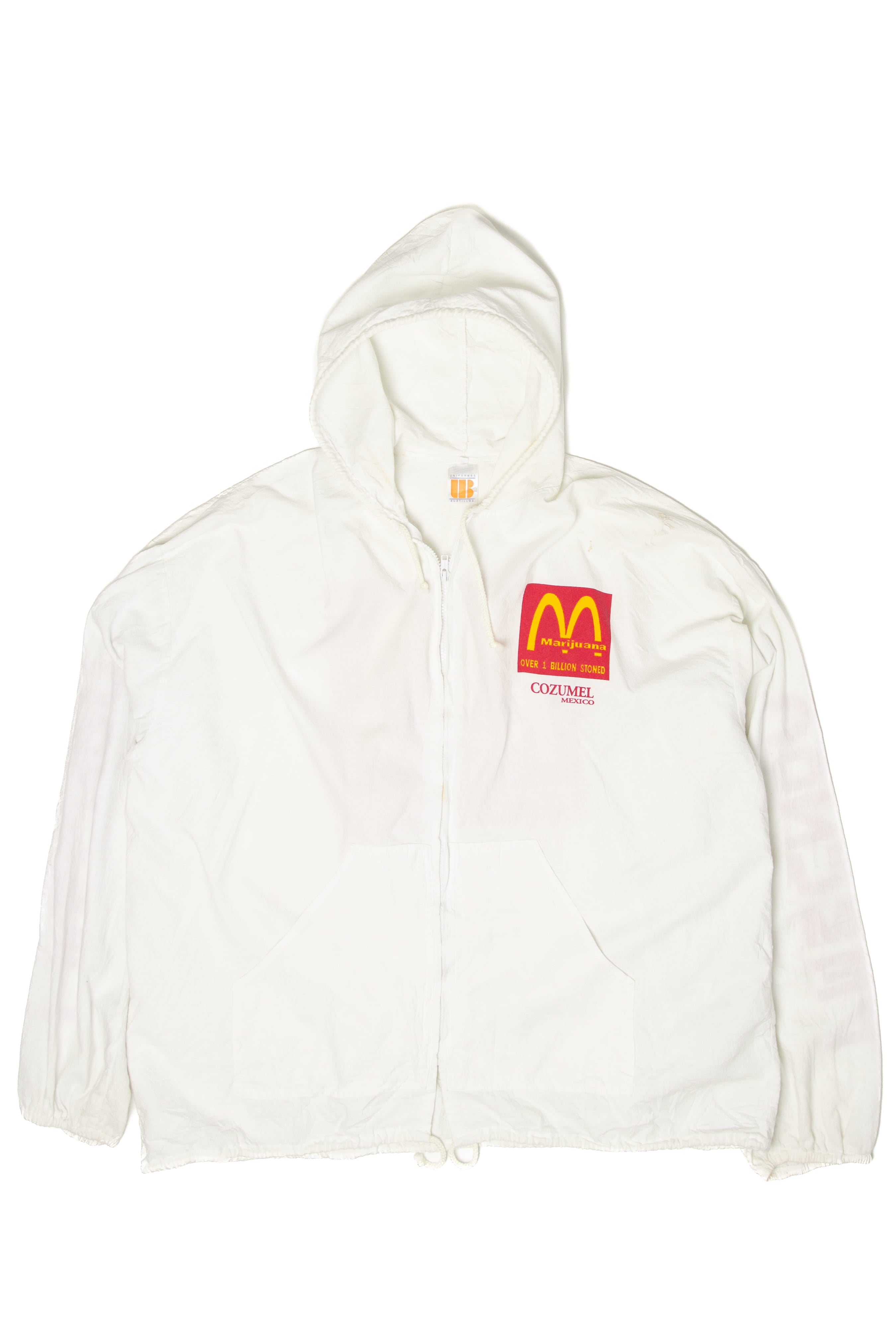 Vintage Marijuana McDonalds Parody Lightweight Jacket (1990s)