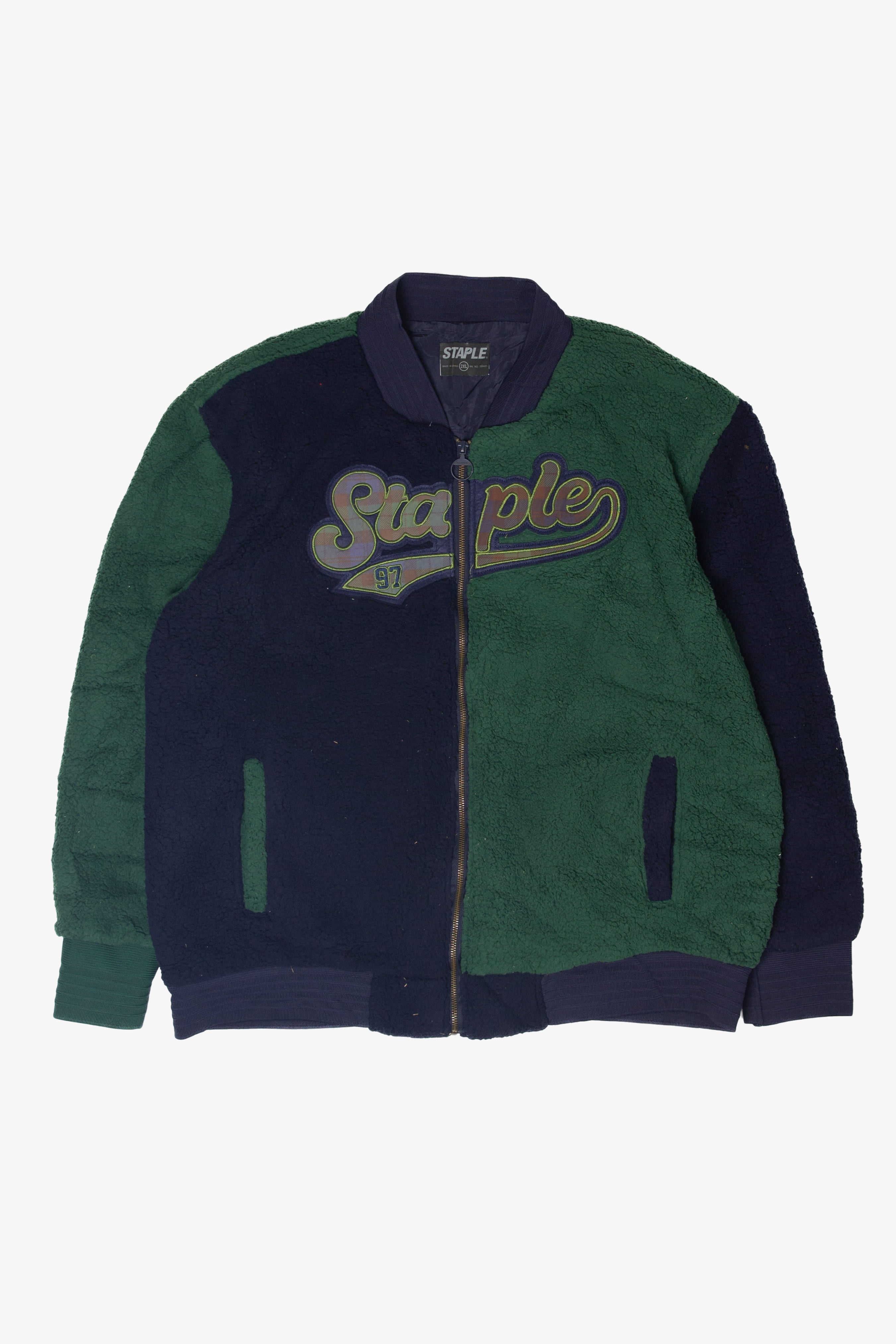 Recycled Fleece Staple Color Block Lightweight Jacket (2010s)