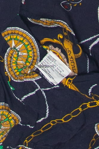 Vintage Compass Tapestry Hooded Jacket (1990s)