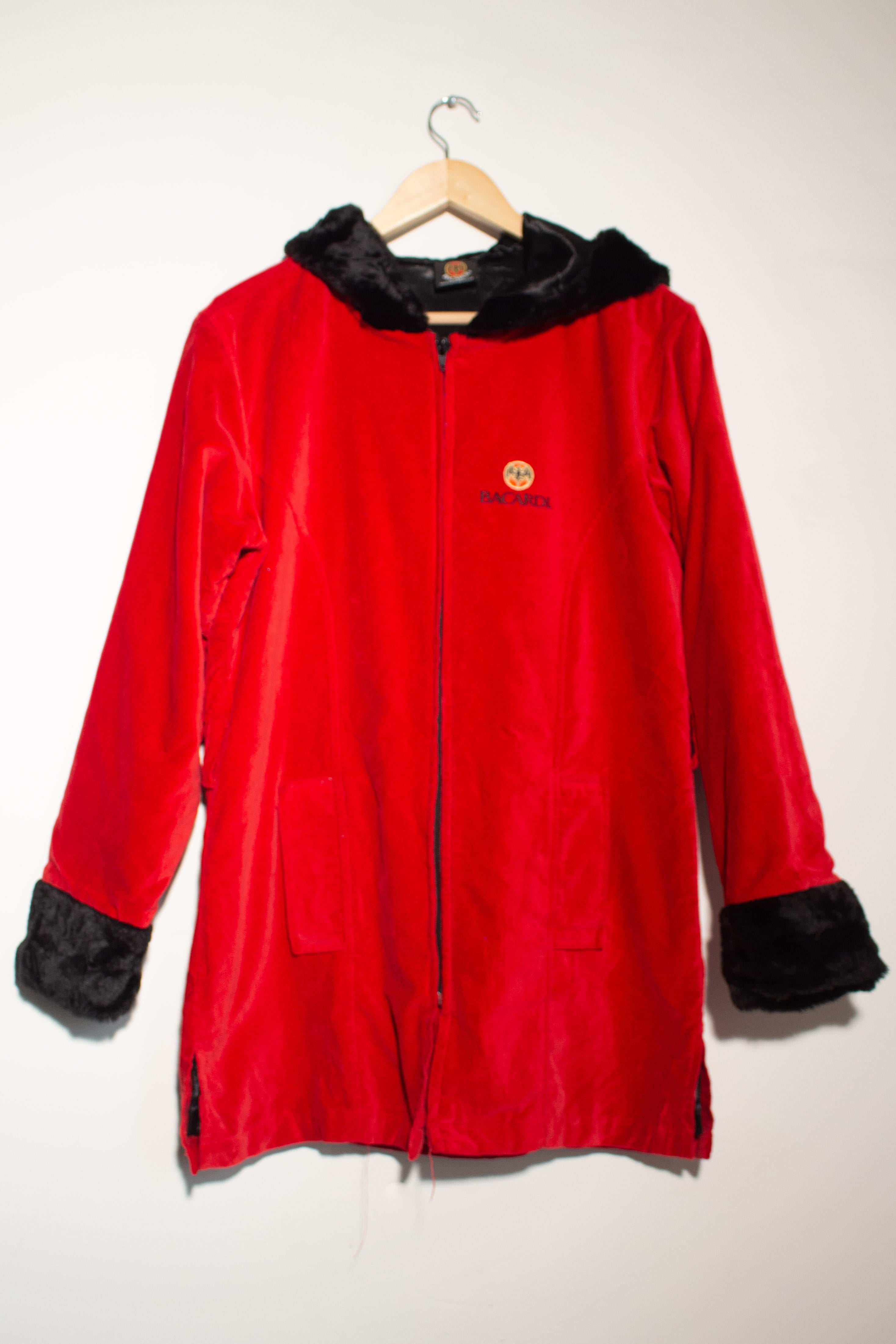 Vintage Bacardi Faux Fur Jacket (2000s)