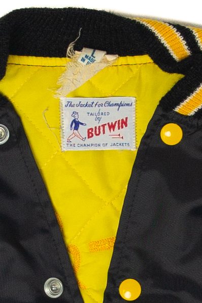 Vintage Park-Grove Street Machines Chain Stitch Embroidered Athletic Jacket (1990s)