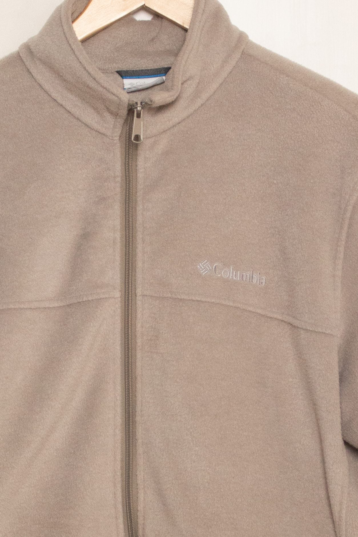 Tan Columbia Fleece Jacket (2000s)