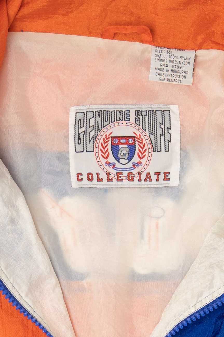 Vintage Blue Florida Gators College Windbreaker (1990s)