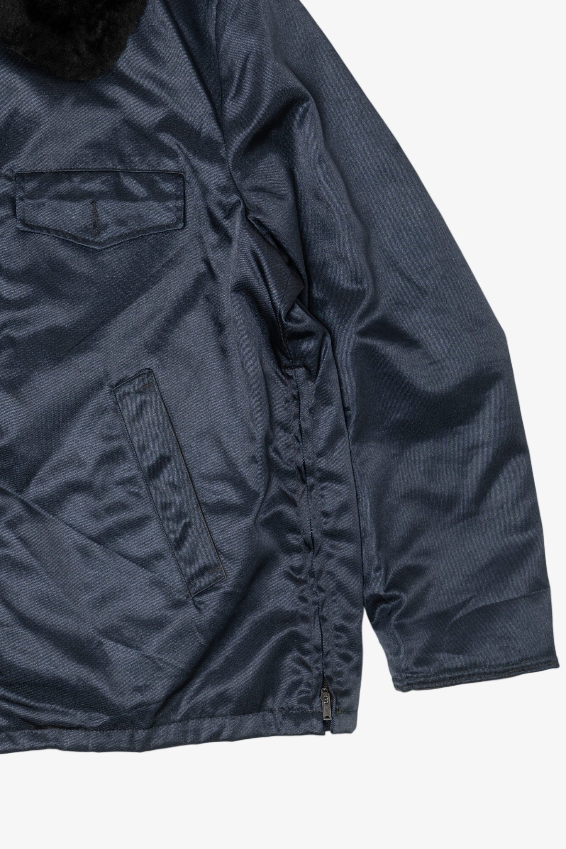 Vintage Navy Blue Tuffy Topper Security Jacket (1970s)