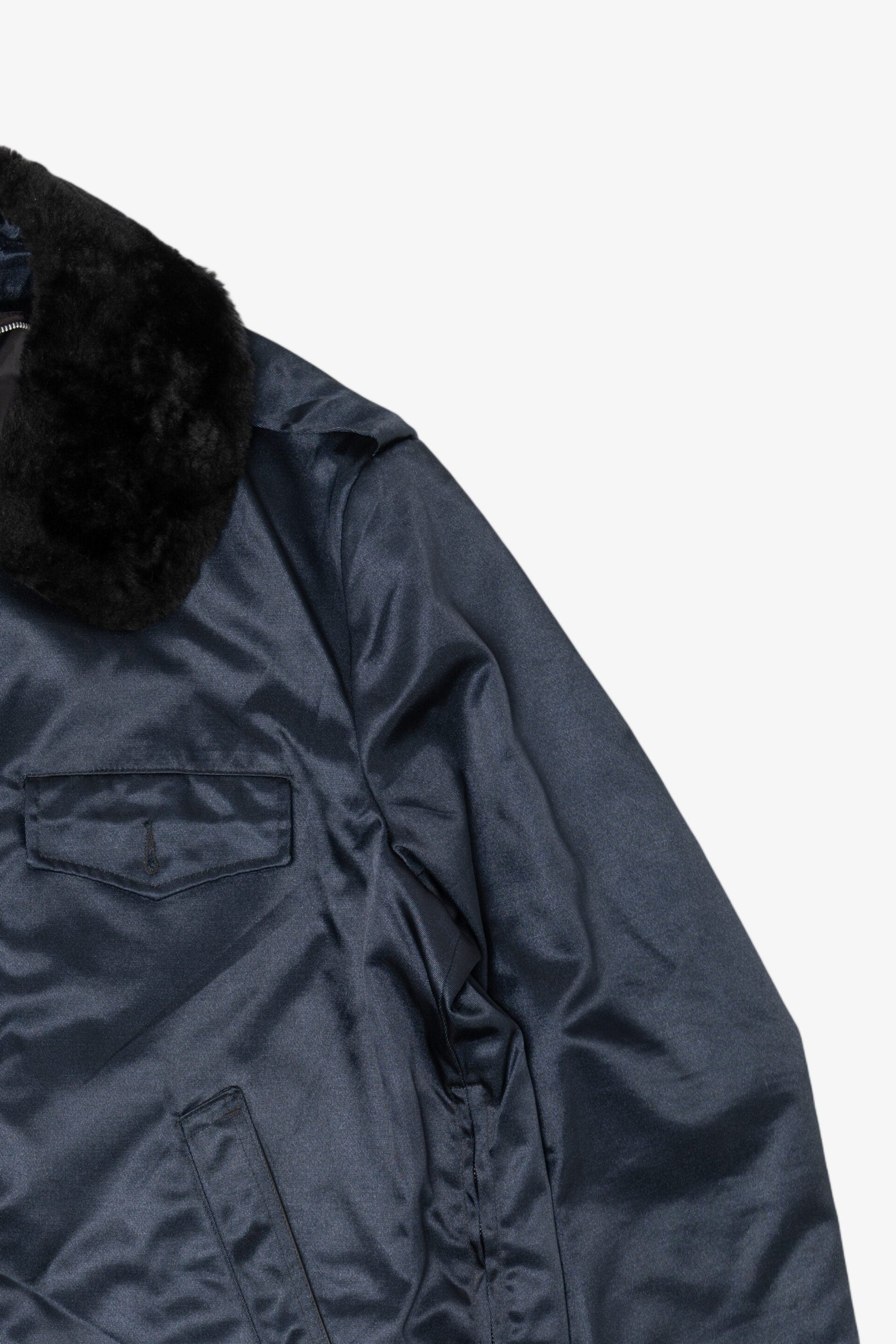 Vintage Navy Blue Tuffy Topper Security Jacket (1970s)