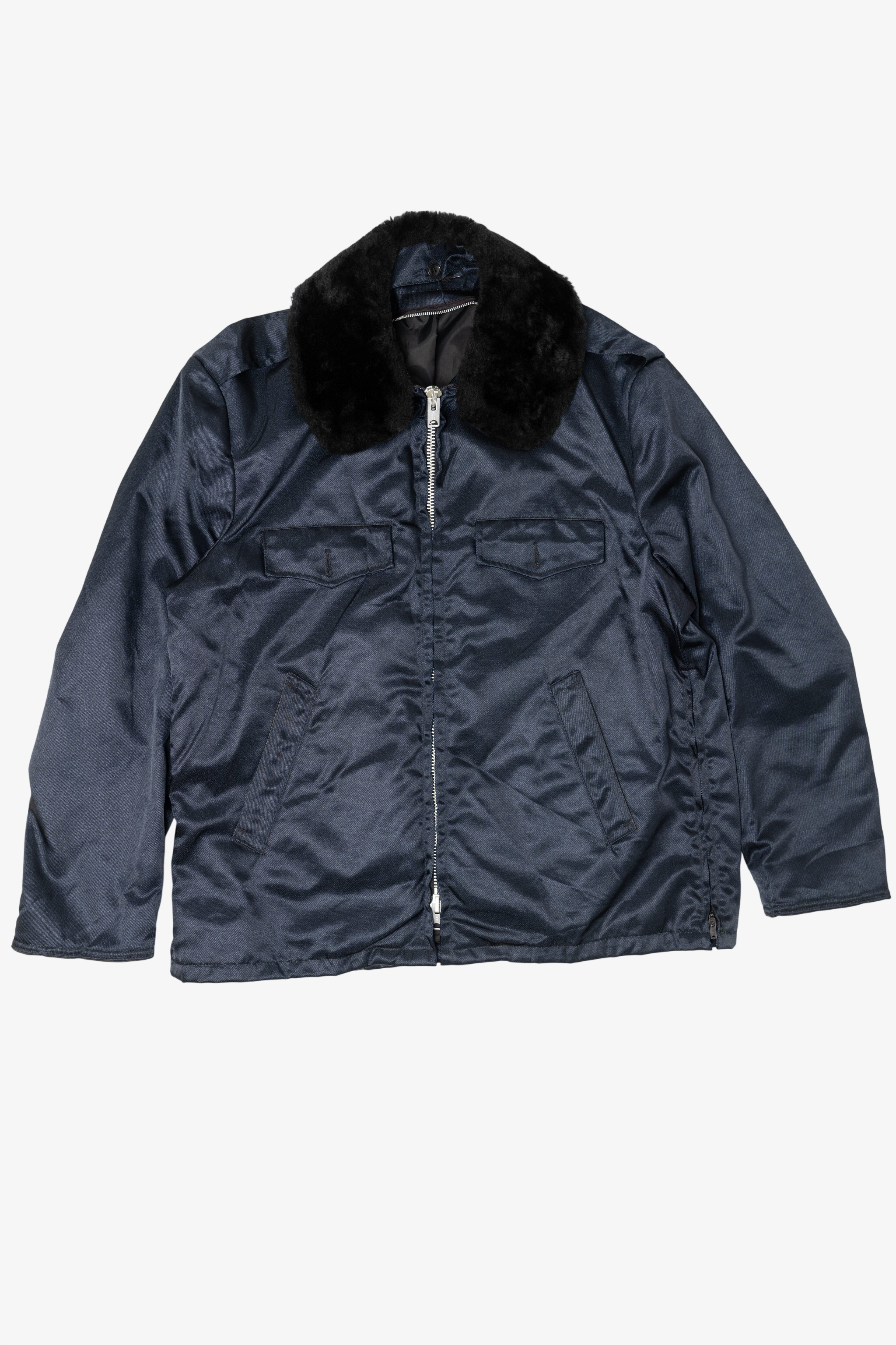Vintage Navy Blue Tuffy Topper Security Jacket (1970s)