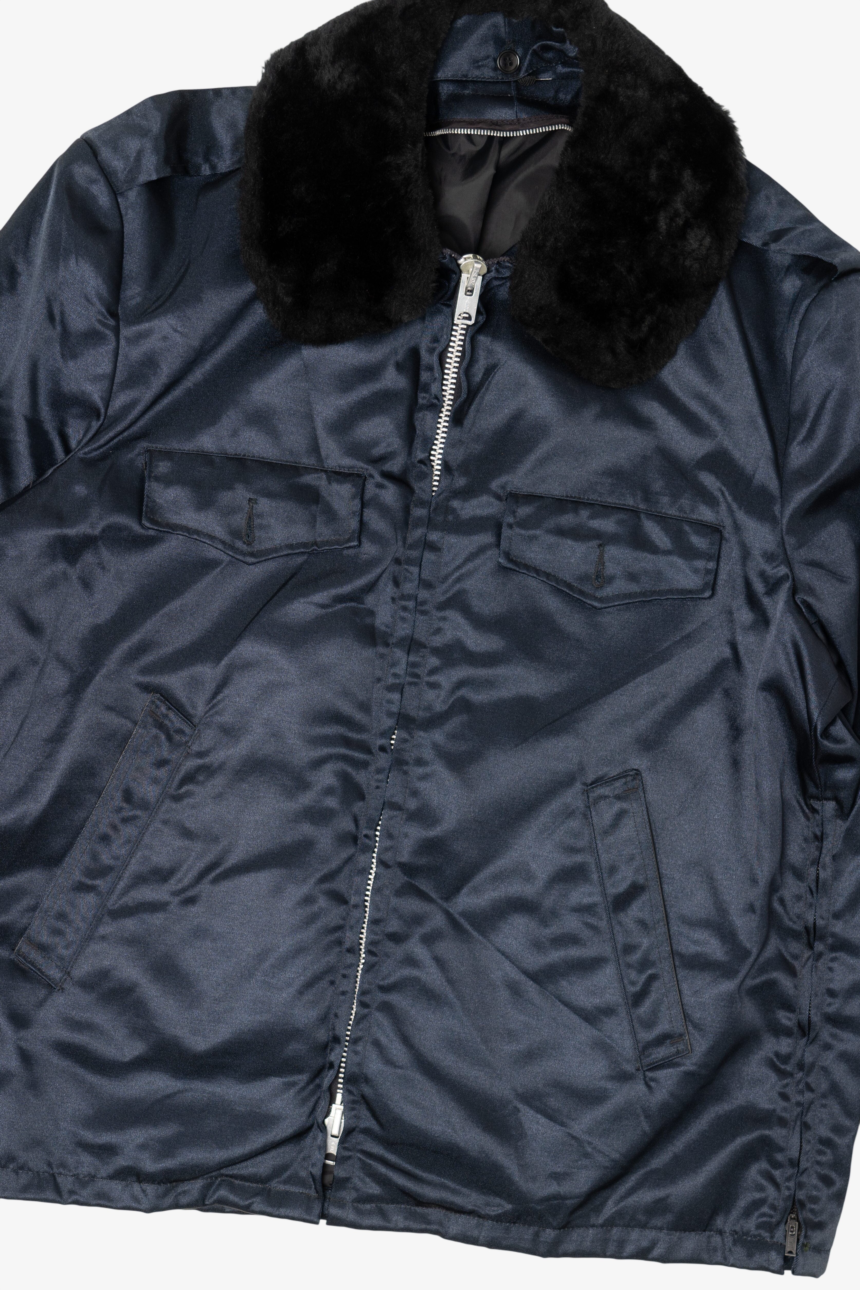 Vintage Navy Blue Tuffy Topper Security Jacket (1970s)