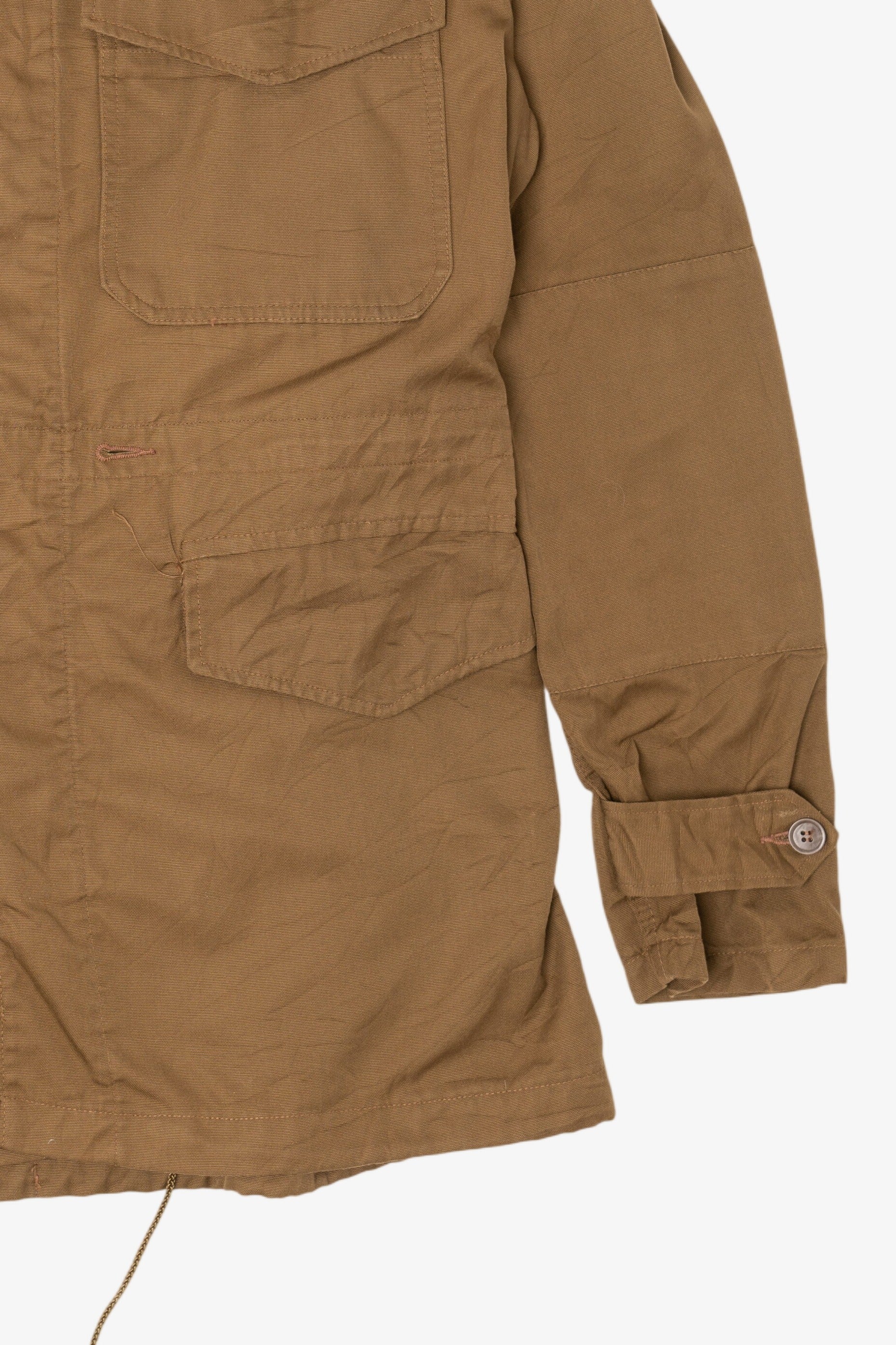 Vintage Brown Military Lightweight Jacket (1970s)