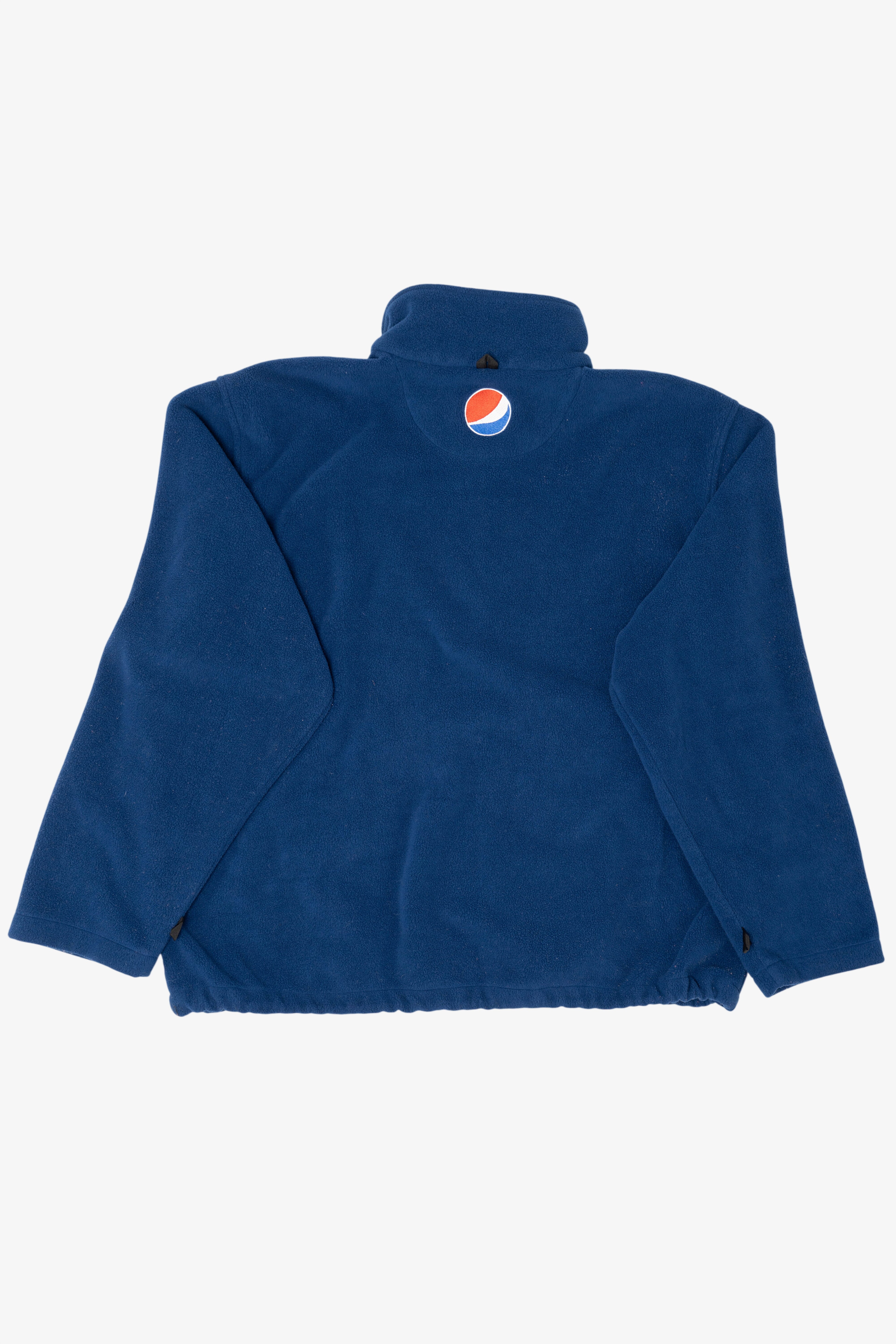 Vintage Navy Blue Pepsi Fleece Jacket (1990s)