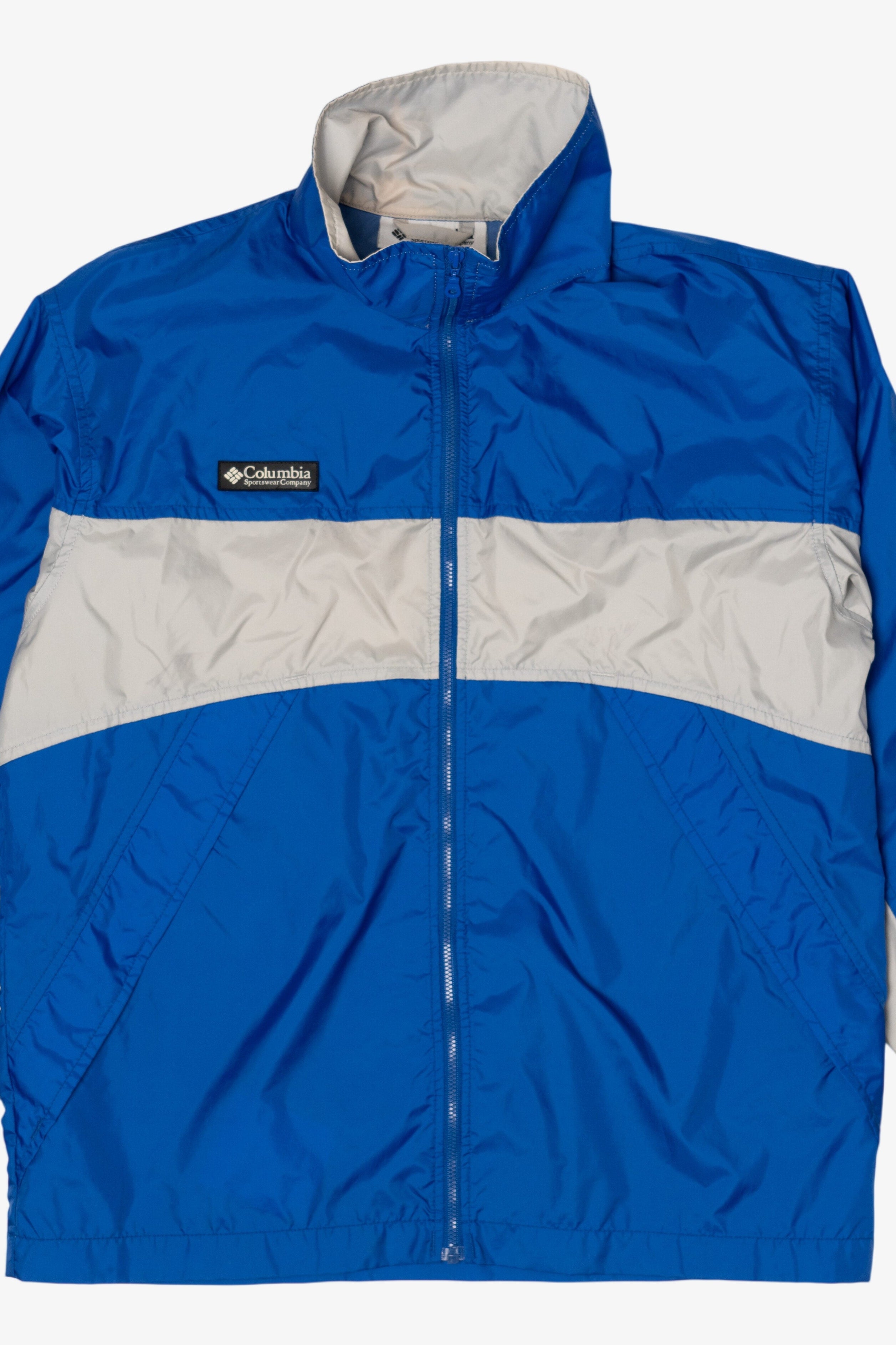 Vintage Blue Columbia Windbreaker Jacket (2000s)