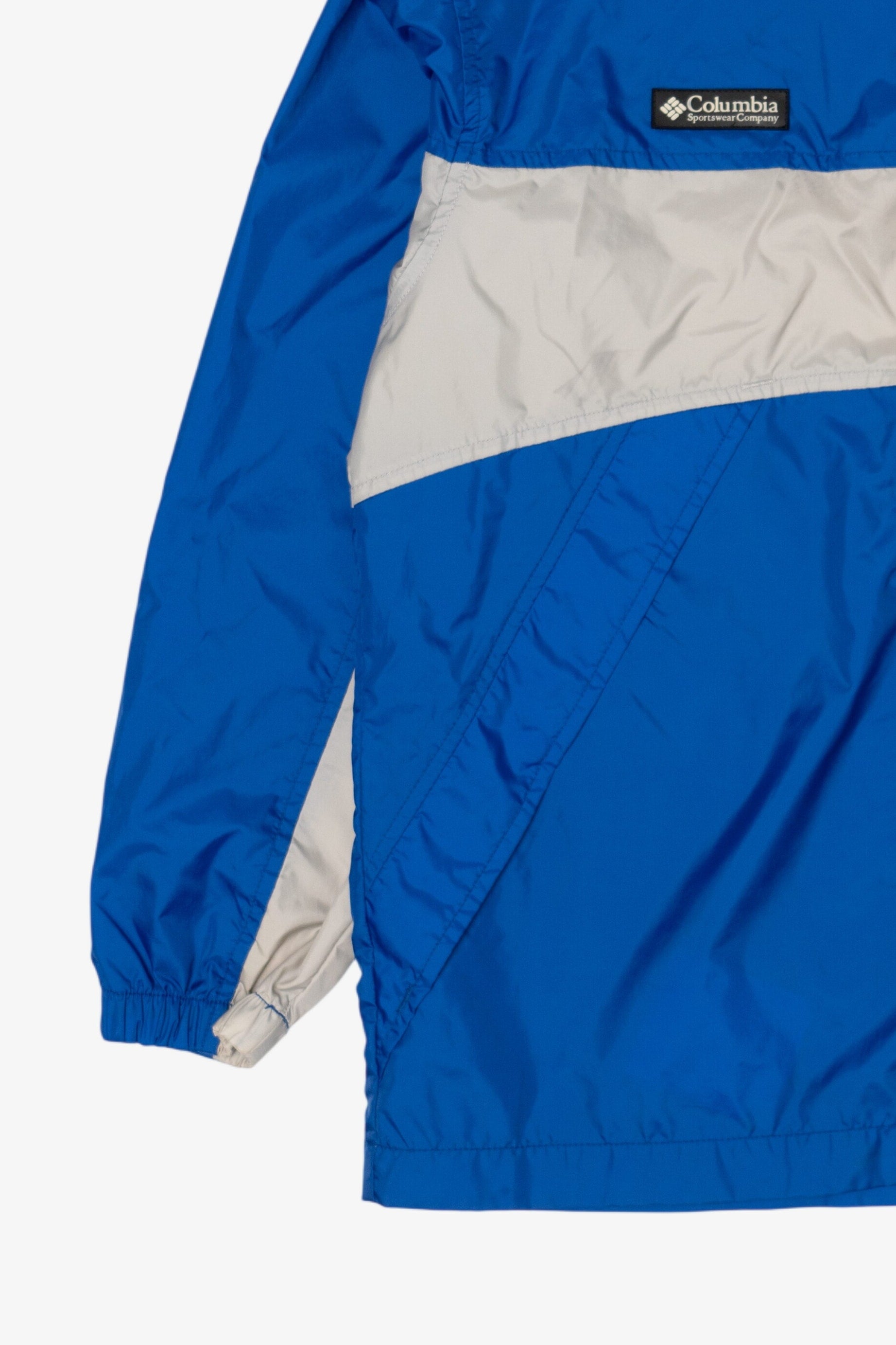 Vintage Blue Columbia Windbreaker Jacket (2000s)