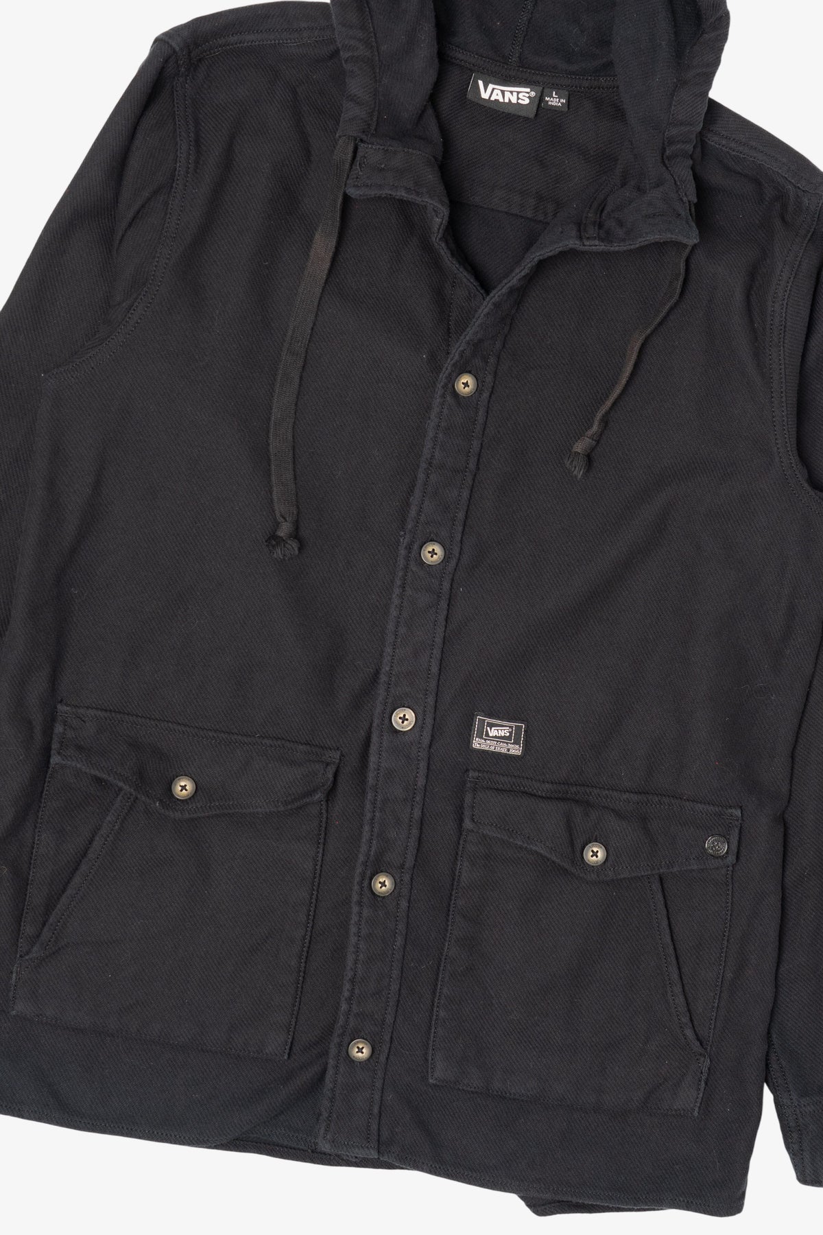 Black Vans Hooded Jacket (2010s)