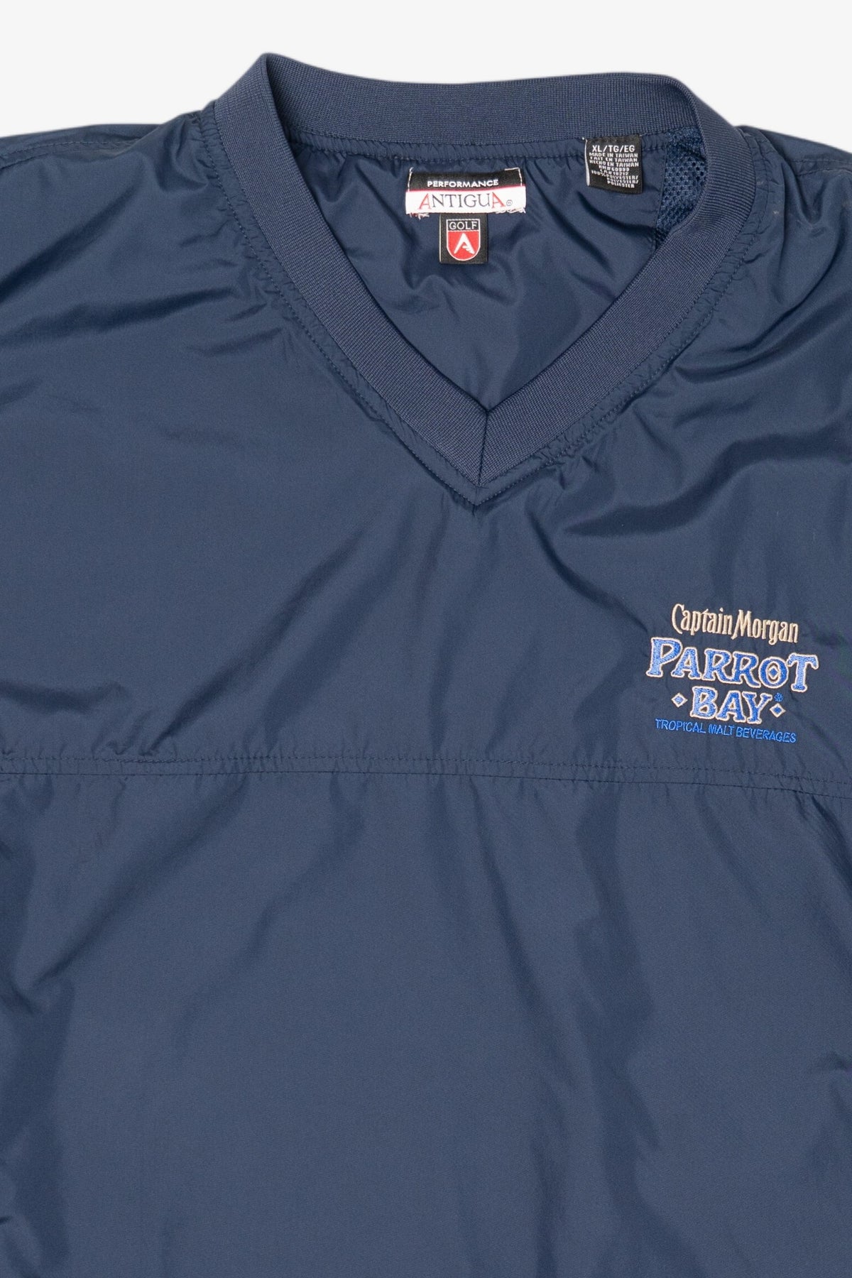 Vintage Captain Morgan's Parrot Bay Windbreaker Pullover Jacket (1990s)
