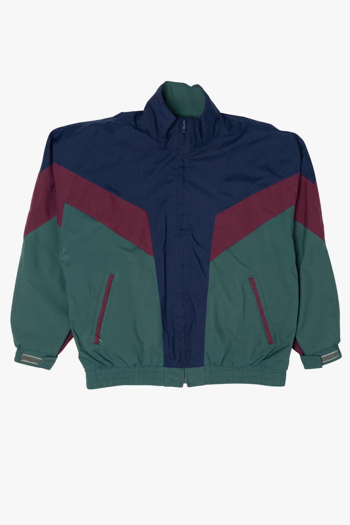 Vintage Color Block Thomas E Wilson Windbreaker Jacket (1990s)