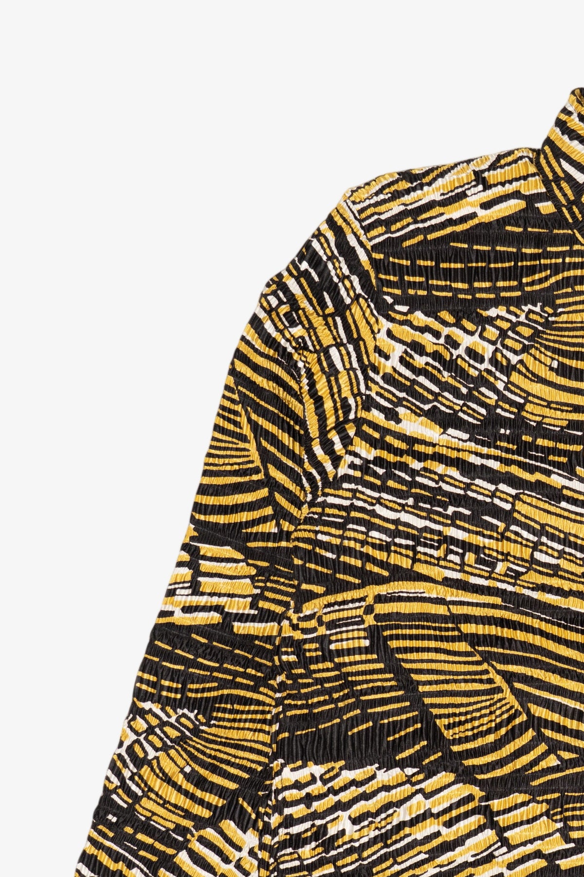 Vintage Black And Yellow Pleat Pleat By Rafael Full Zip Jacket (1990s)