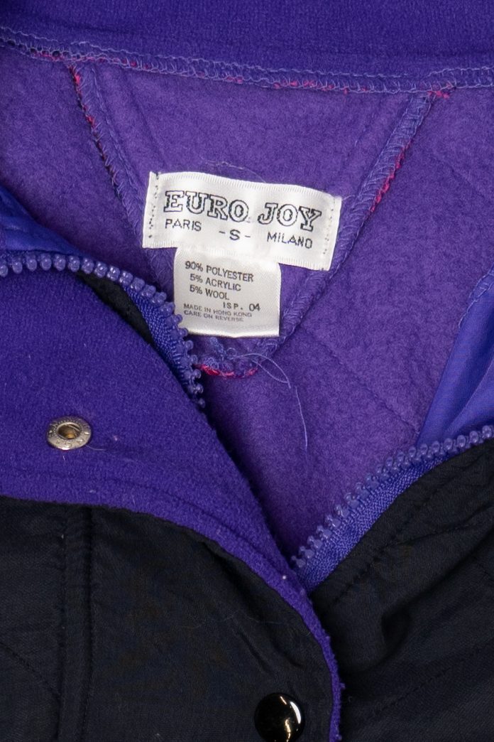 Vintage Purple Euro Joy Jacket (1990s)