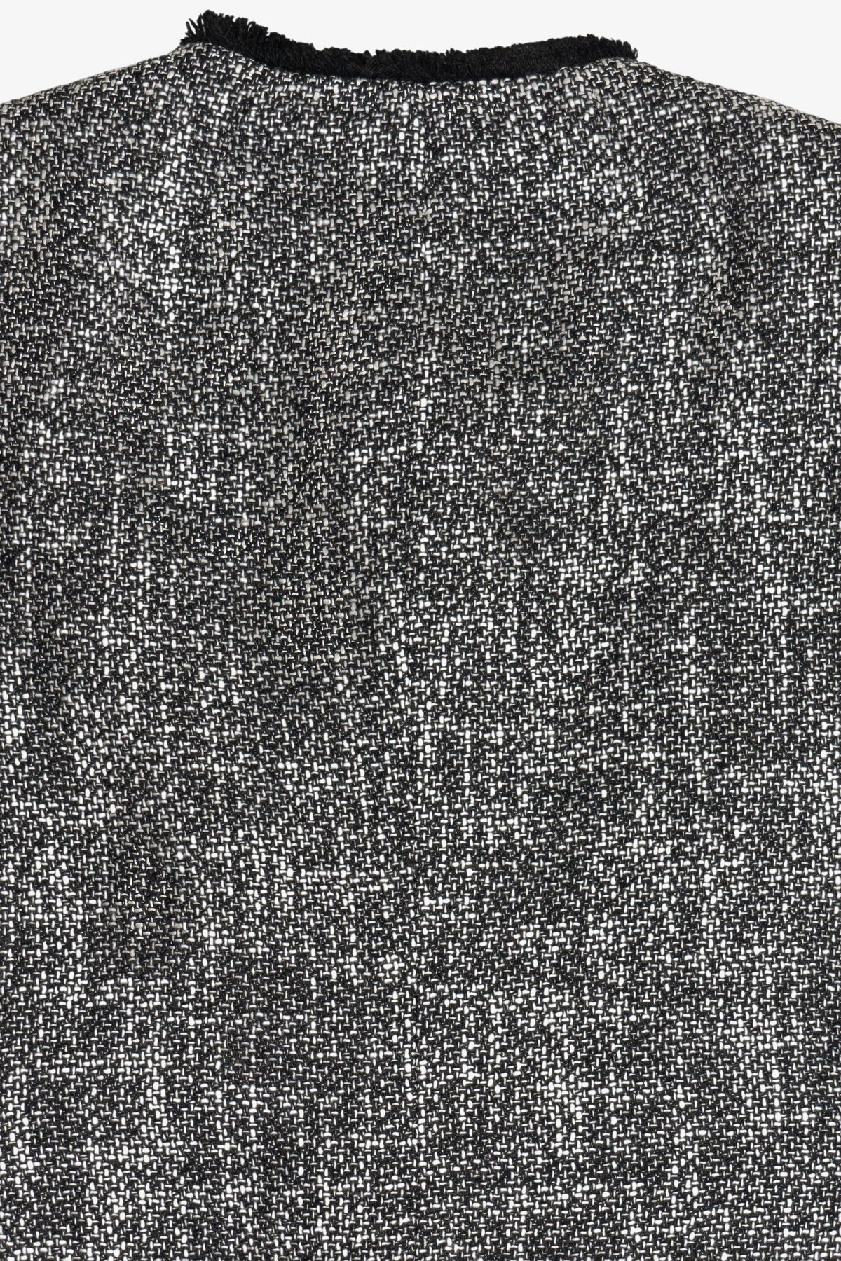 Anne Klein Tweed Collarless Blazer (2010s)