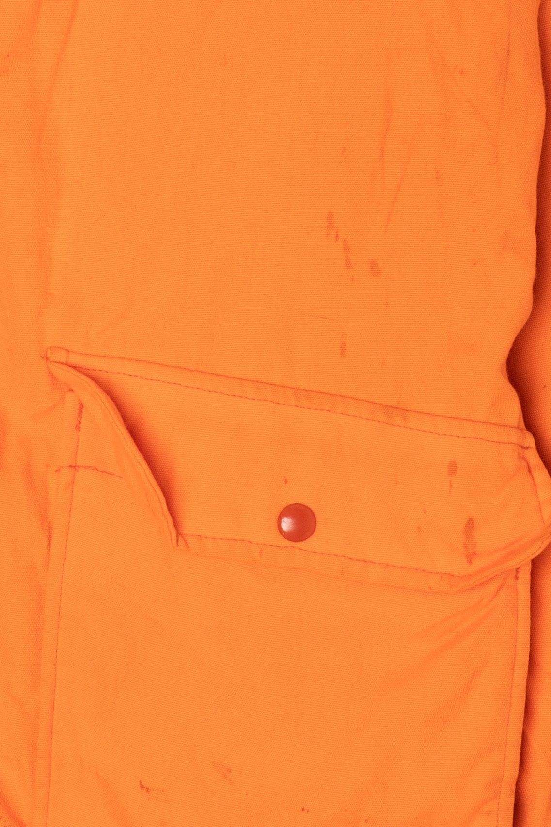 Vintage Woolrich Reversible Blaze Orange And Green Hunting Jacket (1990s)