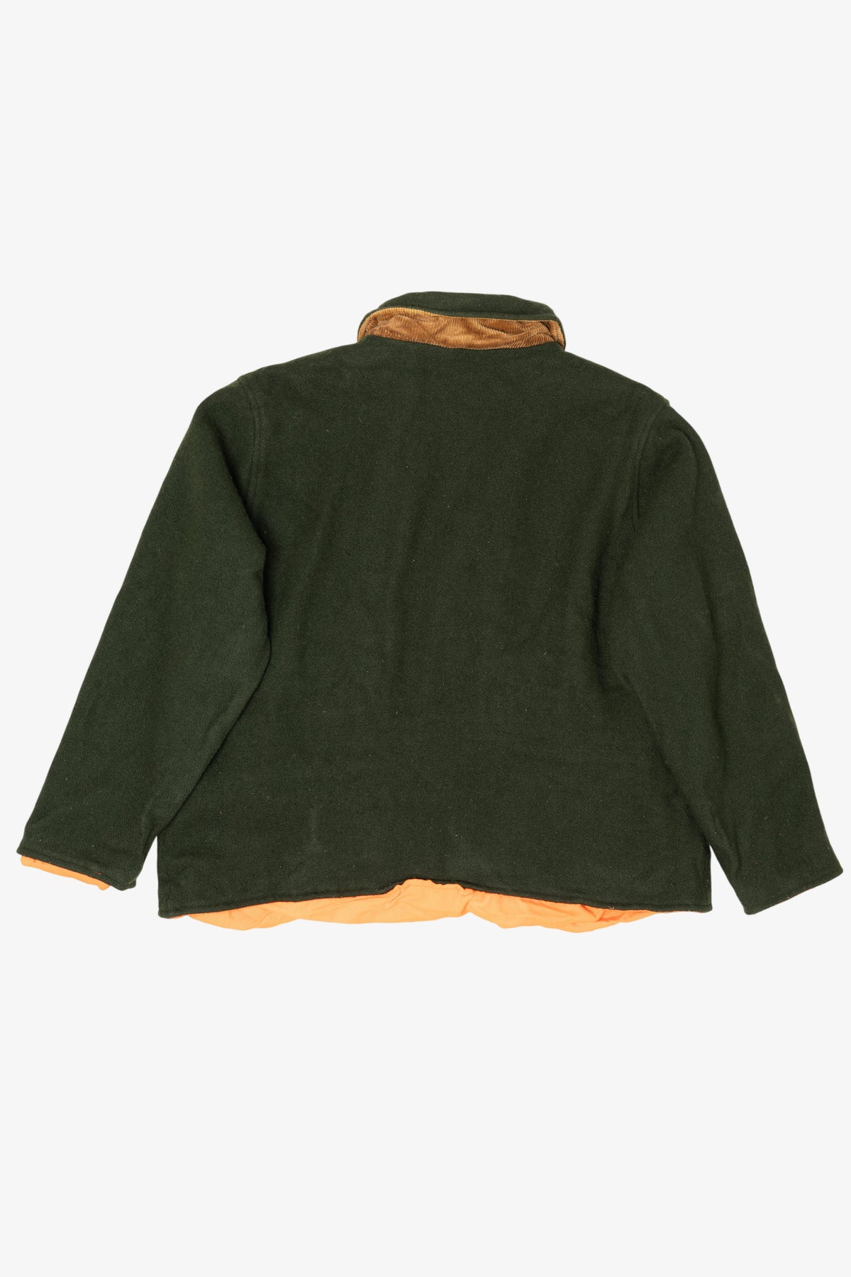 Vintage Woolrich Reversible Blaze Orange And Green Hunting Jacket (1990s)