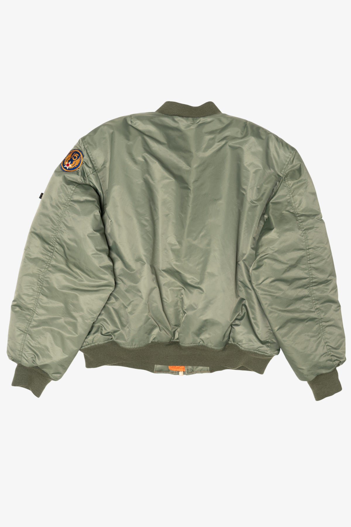 Vintage Reversible Rothco Ultra Force Military Patches Bomber Jacket (1990s)