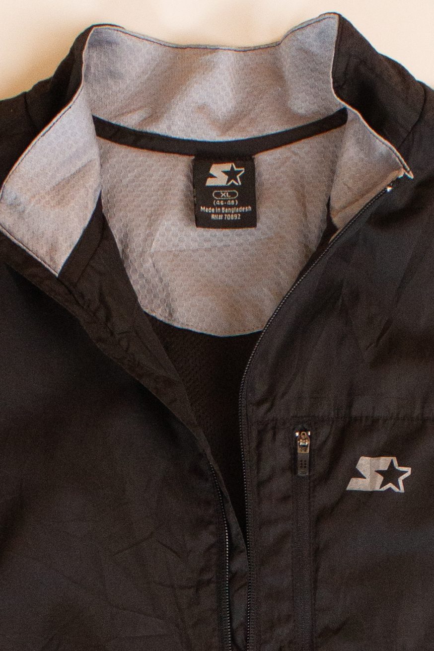 Black Starter Athletic Jacket (2000s)