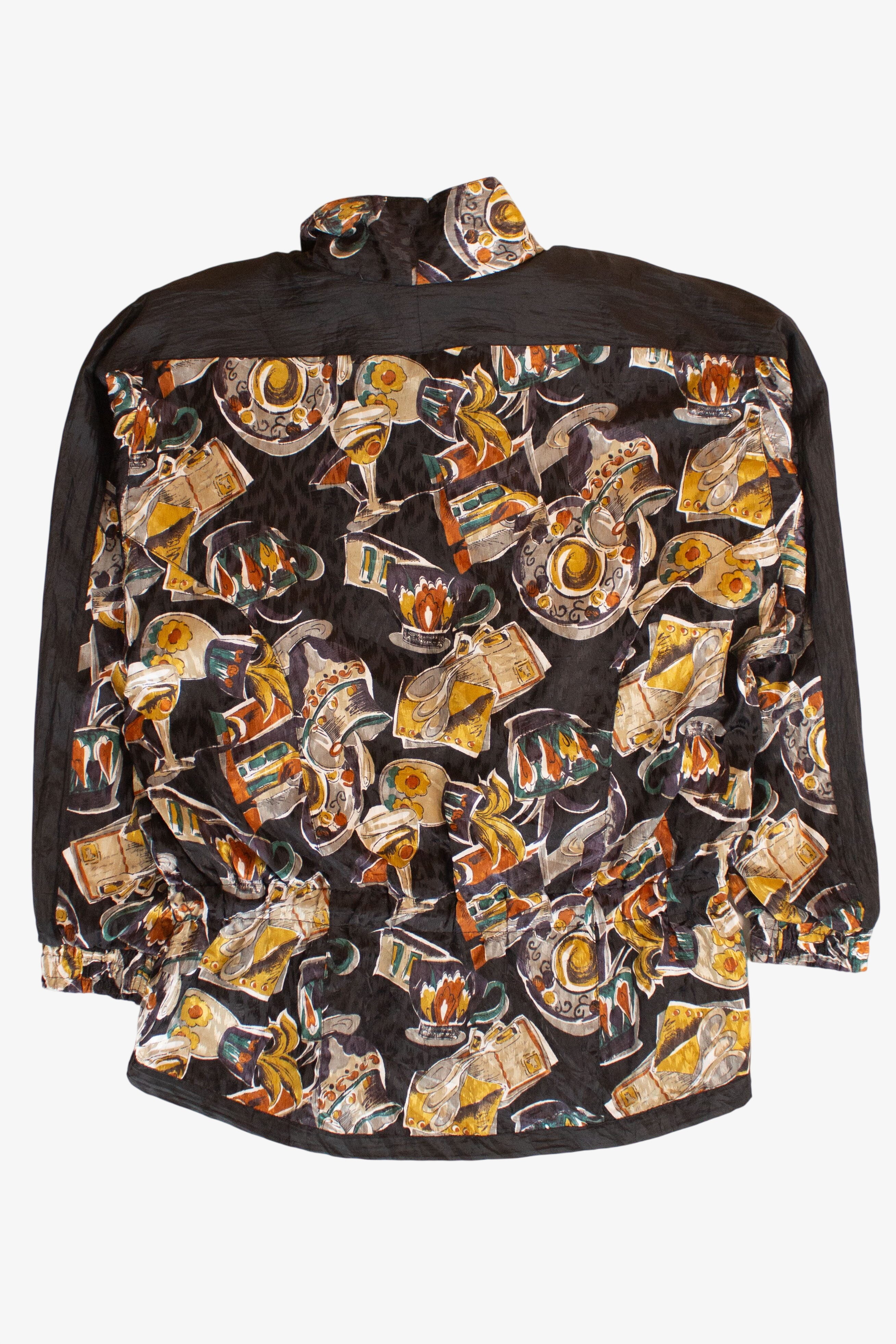 Vintage Sunterra Coffeehouse Pattern Jacket (1990s)