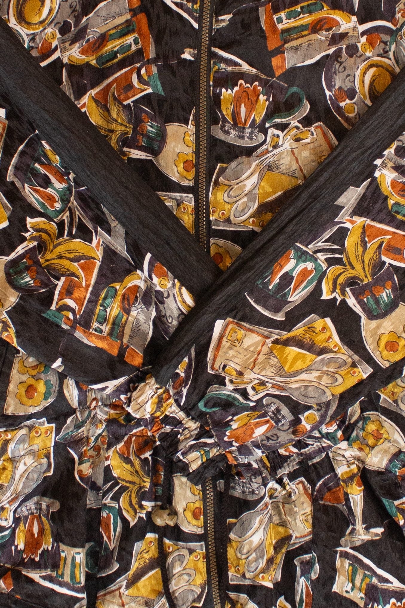 Vintage Sunterra Coffeehouse Pattern Jacket (1990s)